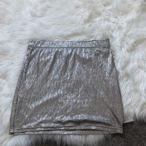 Plus Size Sparkly Mini Skirt ✨